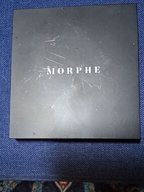 Morphe Matte Black Eyeshadow Palette Compact